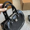 Louis new arrival black NANO SPEEDY bag size: 20*14cm