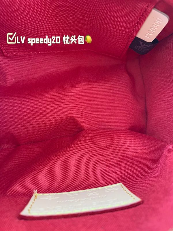 Louis new arrival SPEEDY 20 cherry bag size:20*15 cm