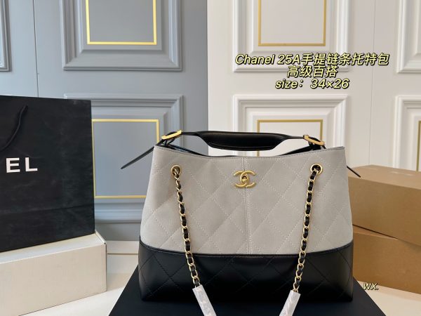 Cc new arrival 25A hobo tote bag size: 34*26 cm
