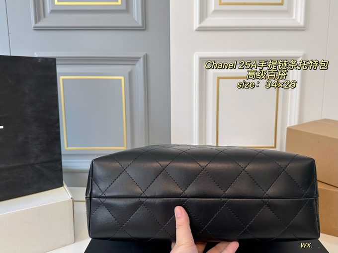 Cc new arrival 25A hobo tote bag size: 34*26 cm - Image 10