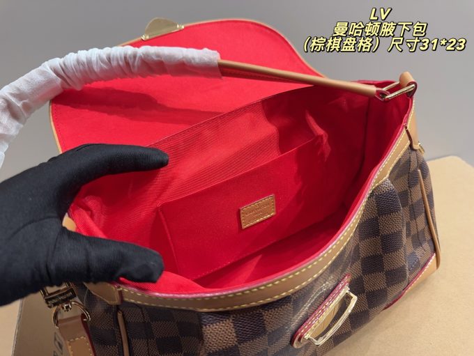 Louis new arrival Manhattan hobo bag size: 31*23 cm - Image 9