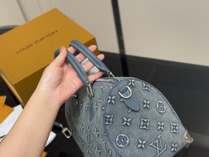 Louis new arrival keepall denim bag size:30 cm - Image 3