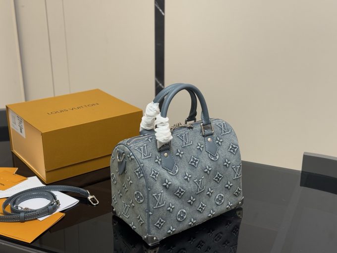 Louis new arrival keepall denim bag size:30 cm - Image 6