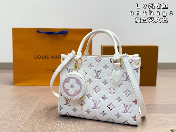 Louis new arrival 25ss onthego tote bag size: 25*20 cm - Image 6