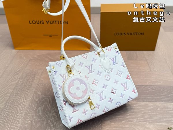 Louis new arrival 25ss onthego tote bag size: 25*20 cm