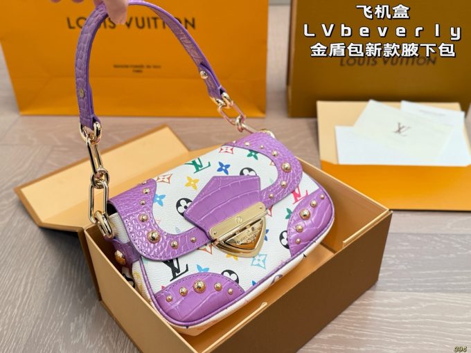 Louis new arrival 25ss beverly vintage bag size: 22*14 - Image 4