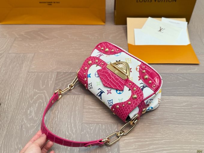 Louis new arrival 25ss beverly vintage bag size: 22*14 - Image 12