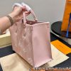 Louis new arrival pink Onthego tote bag