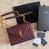 Y  Envelope Medium Bag In Mix Matelasse Grain  De Poudre Embossed Leather