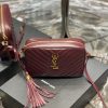Y Lou Camera Bag In Quilted Leather