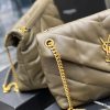 Y PUFFER MEDIUM BAG IN QUILTED LAMBSKIN