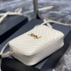 Y Lou Camera Bag In Quilted Leather