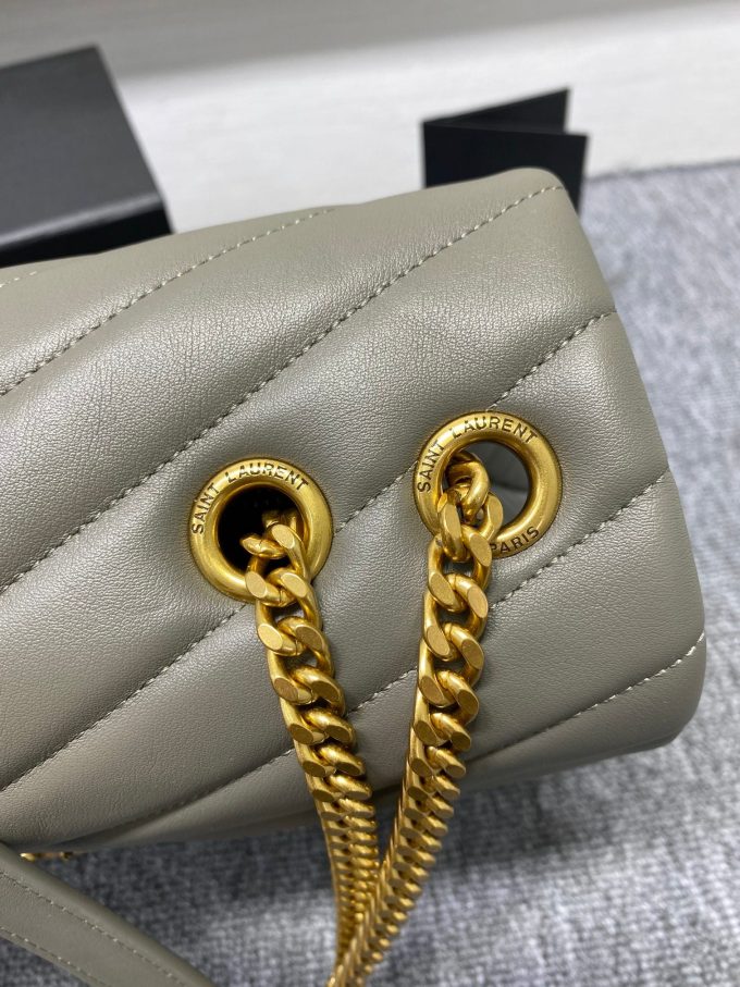 Y Loulou Medium Chain Bag In Y Leather - Image 3