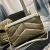 Y PUFFER MEDIUM BAG IN QUILTED LAMBSKIN
