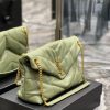 Y PUFFER MEDIUM BAG IN QUILTED LAMBSKIN