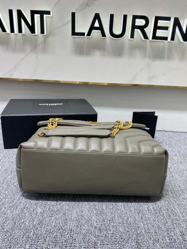Y Loulou Medium Chain Bag In Y Leather