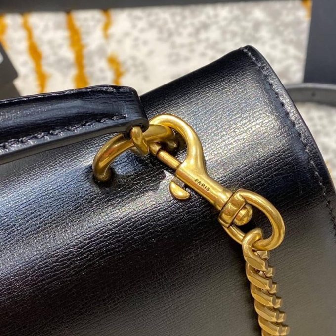 Y Medium Sunset Satchel in Smooth Leather Bag - Image 7