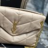 Y PUFFER MEDIUM BAG IN QUILTED LAMBSKIN