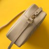 Y Lou Camera Bag In Quilted Leather
