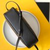 Y Lou Camera Bag In Quilted Leather
