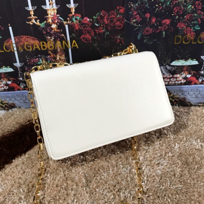 D AND G Girls Phone Bag In Smooth Calfskin - Image 10