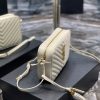 Y Lou Camera Bag In Quilted Leather