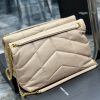Y PUFFER MEDIUM BAG IN QUILTED LAMBSKIN