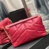 Y PUFFER MEDIUM BAG IN QUILTED LAMBSKIN