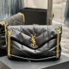 Y PUFFER MEDIUM BAG IN QUILTED LAMBSKIN