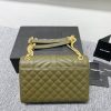 Y  Envelope Medium Bag In Mix Matelasse Grain  De Poudre Embossed Leather