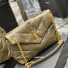 Y PUFFER MEDIUM BAG IN QUILTED LAMBSKIN