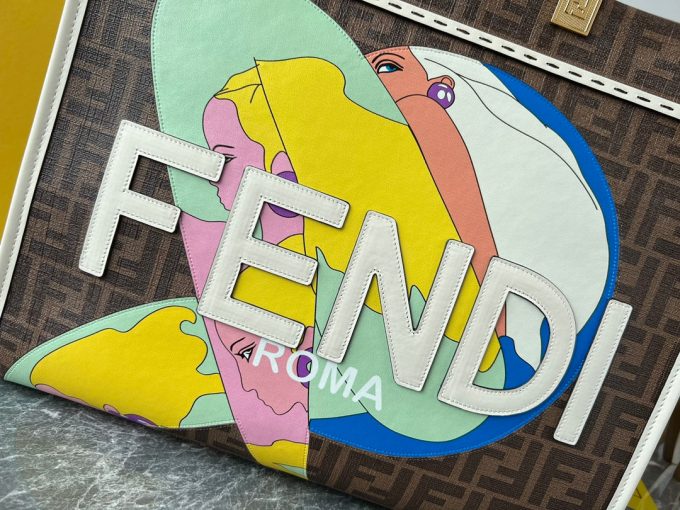 Fd Sunshine Shopper Meduim Bag - Image 17