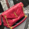 Y PUFFER MEDIUM BAG IN QUILTED LAMBSKIN
