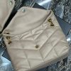 Y PUFFER MEDIUM BAG IN QUILTED LAMBSKIN