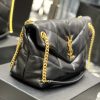 Y PUFFER MEDIUM BAG IN QUILTED LAMBSKIN