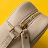 Y Lou Camera Bag In Quilted Leather