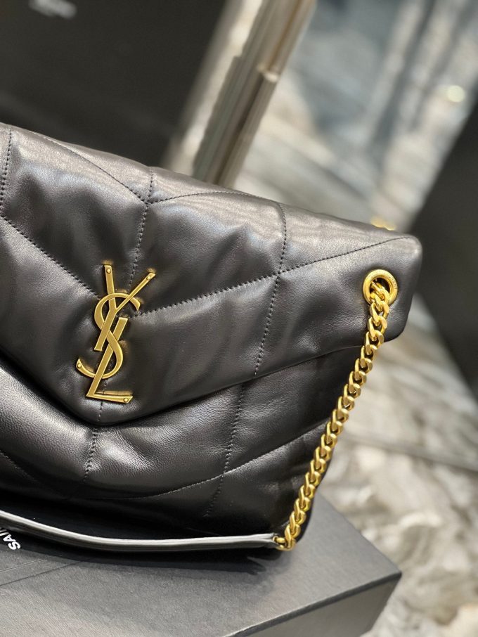 Y PUFFER MEDIUM BAG IN QUILTED LAMBSKIN - Image 24