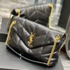 Y PUFFER MEDIUM BAG IN QUILTED LAMBSKIN