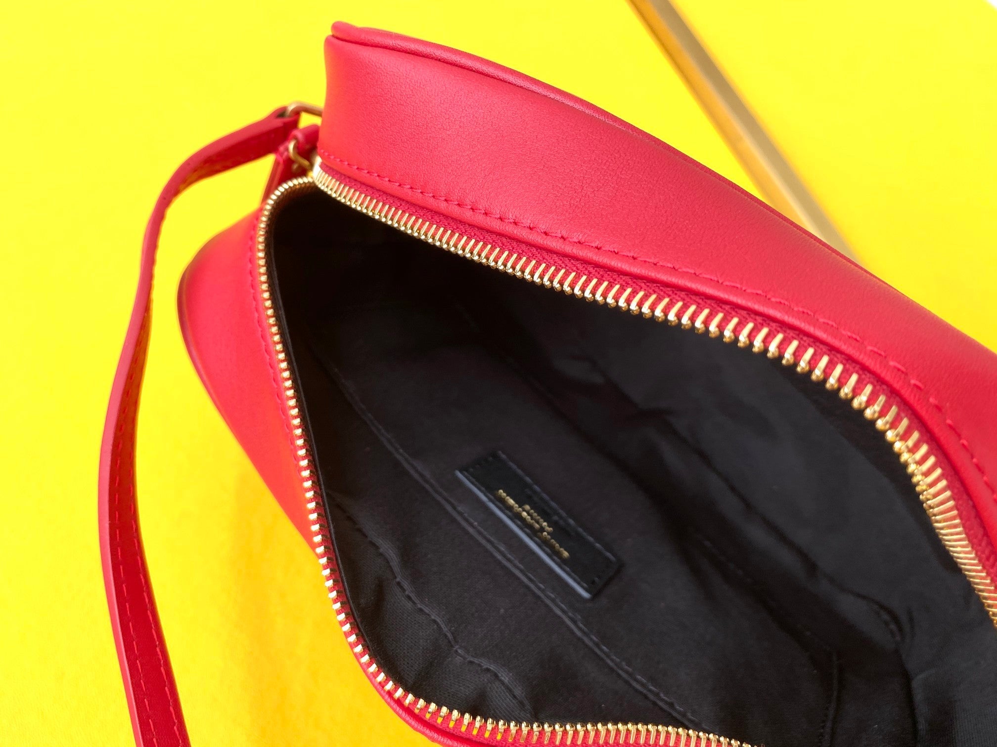 Y Lou Camera Bag In Quilted Leather - Image 8