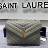 Y Loulou Medium Chain Bag In Y Leather