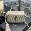 Y Lou Camera Bag In Quilted Leather