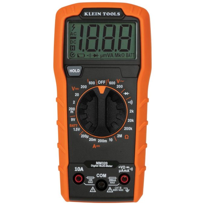 Klein Tools 69355 Digital Multimeter Premium Electrical Test Kit with Non-Contact Voltage Tester, Receptacle Tester, Test Leads - Image 3
