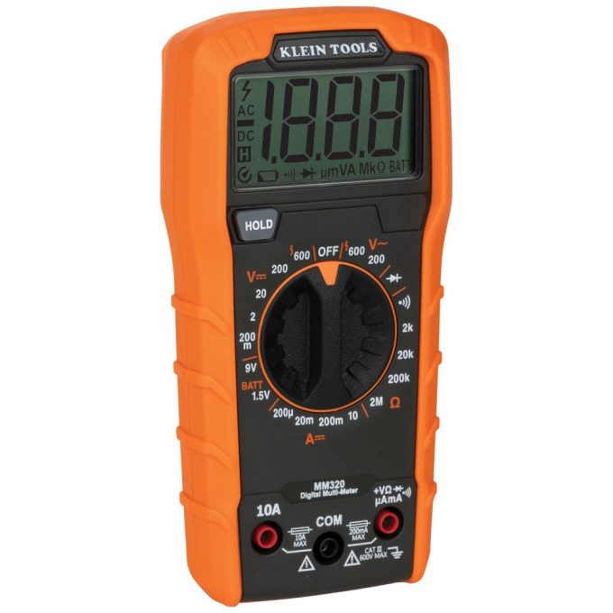 Klein Tools MM320KIT Digital Multimeter Electrical Test Kit - Image 7