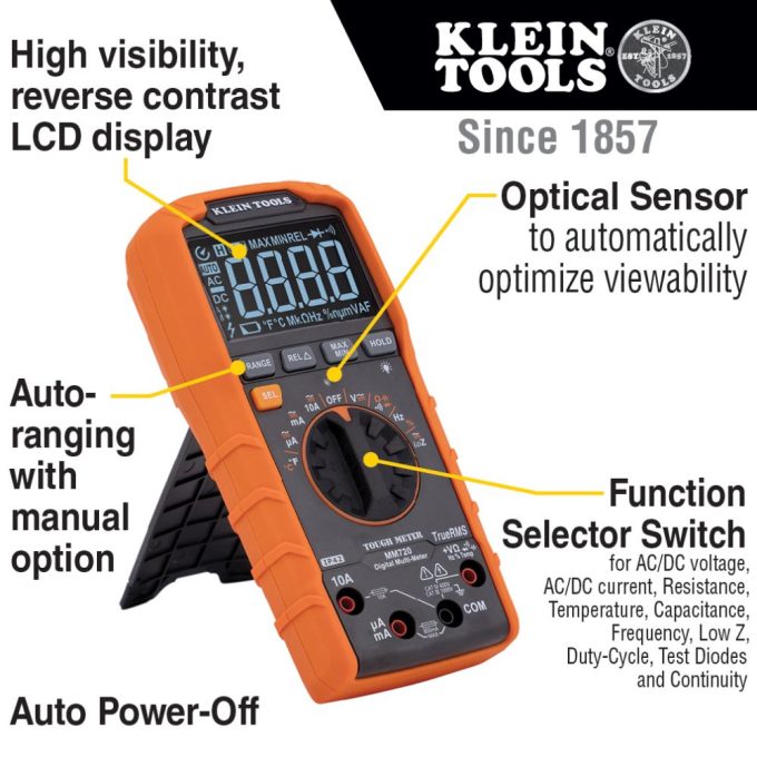 Klein Tools MM720 Digital Multimeter - Image 10