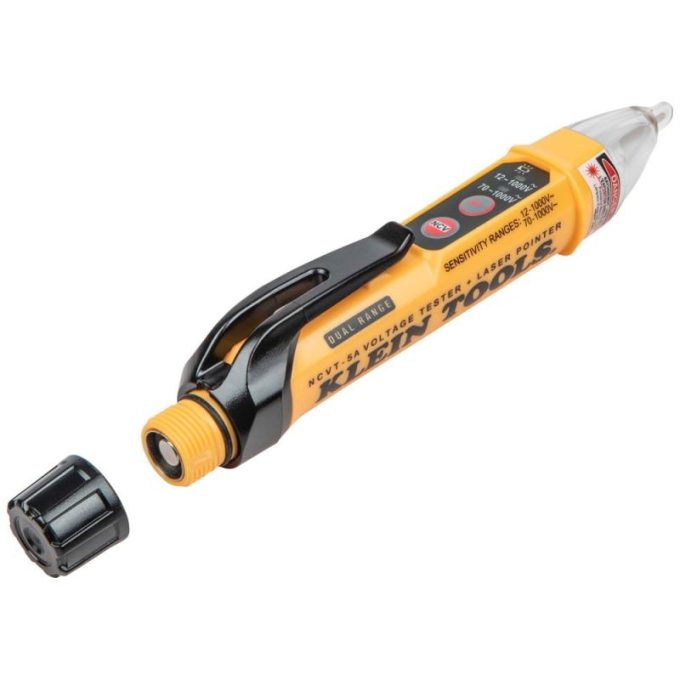 Klein Tools NCVT5KIT Dual Range NCVT and GFCI Receptacle Tester Electrical Test Kit - Image 6