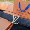 Double Buckle Embossed Men's Belt