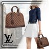 Louis Alma PM damier ebene new Brown N53151
