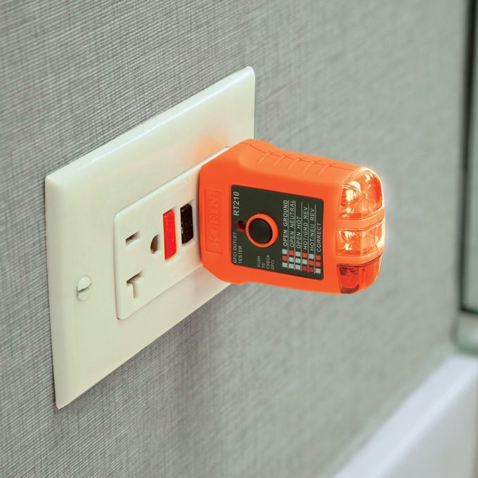 Klein Tools ET45VP Voltage and GFCI Receptacle Tester, AC/DC Voltage Electrical Test Kit - Image 7