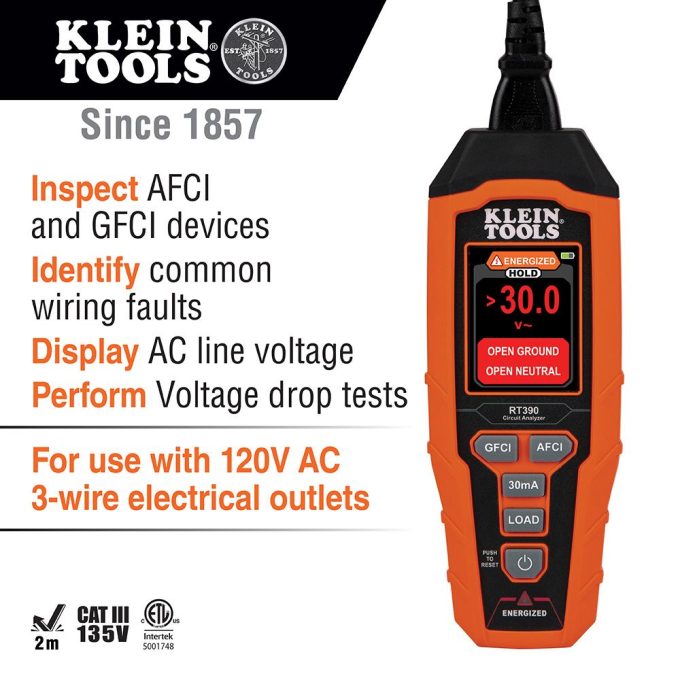 Klein Tools RT390 Circuit Analyzer - Image 3