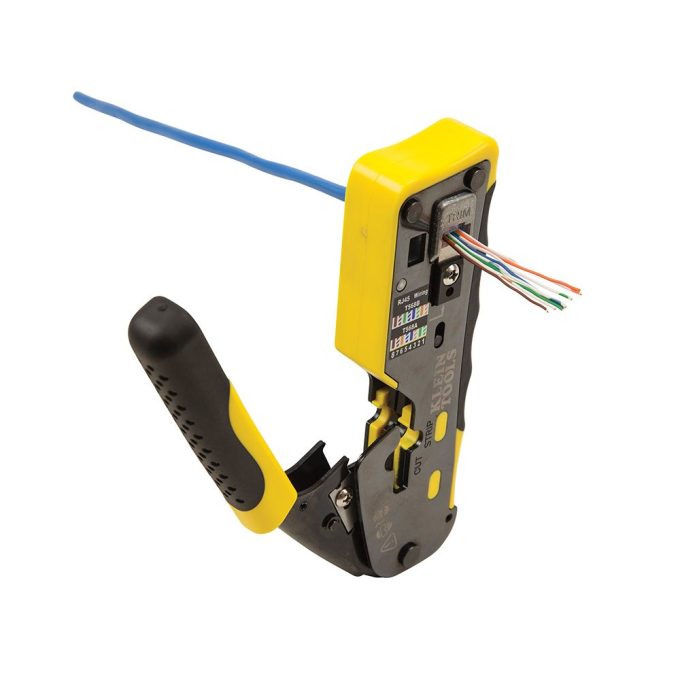 Klein Tools VDV826-704 Pass-Thru Modular Data Plugs, RJ-45-CAT6A, UTP, 50-Pack - Image 7